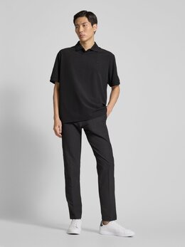 Lacoste: Чёрная рубашка 