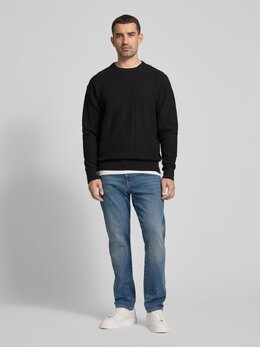 CK Calvin Klein: Чёрный свитер 