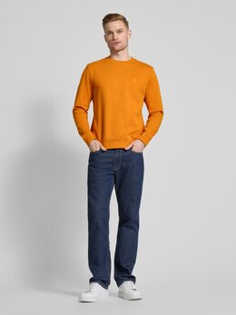 BOSS Orange: Оранжевая толстовка 