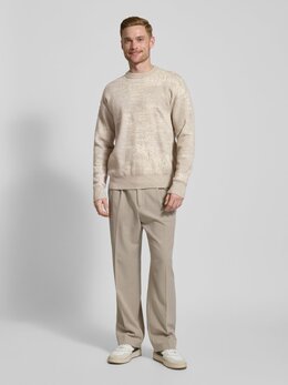 CK Calvin Klein: Свитер цвета хаки 