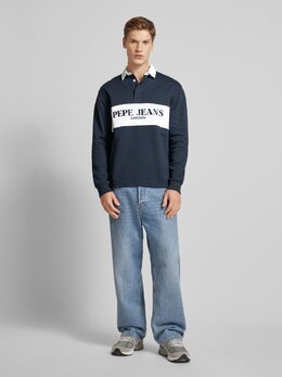 Pepe Jeans: Свитшот с воротником 