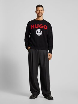 Hugo: Свитер с манжетами 