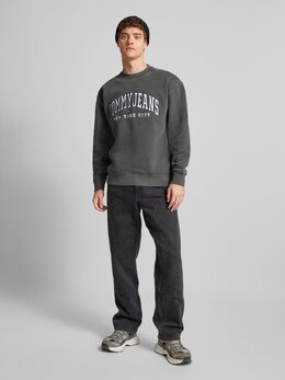 Tommy Jeans: Чёрная толстовка 