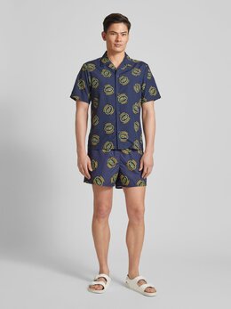 Lacoste: Тёмные шорты 