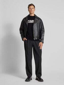 Karl Lagerfeld: Чёрная футболка 