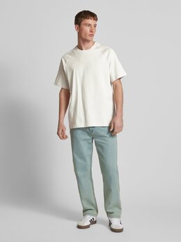 Adidas Originals: Бежевая футболка 