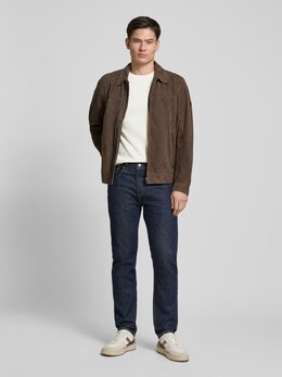 CK Calvin Klein: Бежевая футболка 