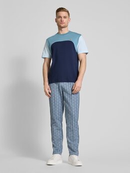 Lacoste: Синяя футболка 