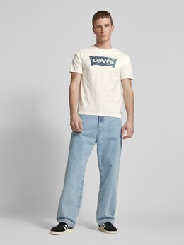 Levi's: Белая футболка 