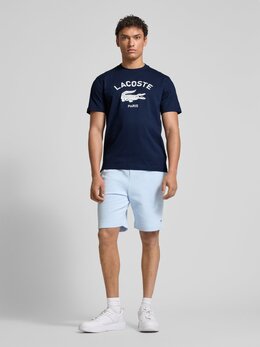 Lacoste: Тёмная футболка 