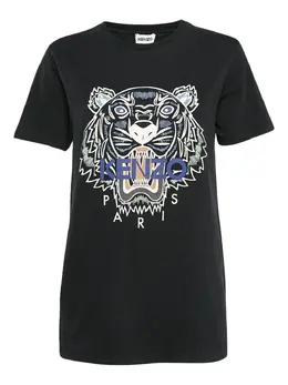 Kenzo Pre-Owned: Футболка с тигровым принтом 