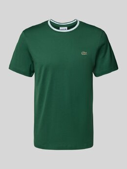 Lacoste: Зелёная футболка 