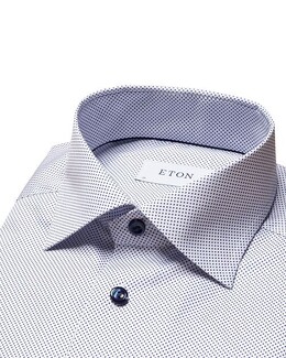 Eton: Рубашка в горошек 