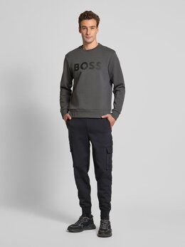 BOSS Green: Хлопковый свитшот 