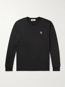 Stone Island: Чёрная футболка 