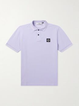 Stone Island: Фиолетовая рубашка 