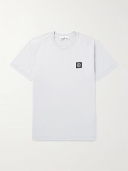 Stone Island: Серая футболка 