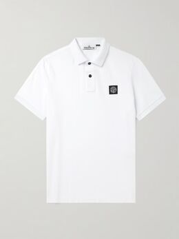 Stone Island: Белая рубашка 