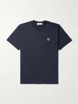 Stone Island: Тёмная футболка 