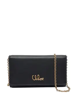 Chloé: Чёрный клатч 