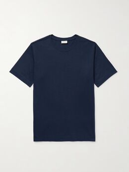 Dries Van Noten: Синяя футболка 