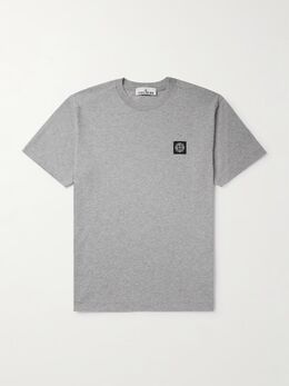 Stone Island: Серая футболка 