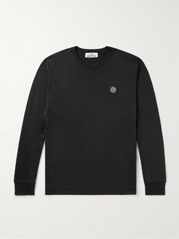 Stone Island: Чёрная футболка 