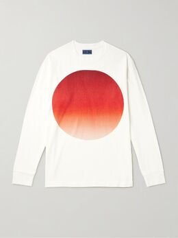 Blue Blue Japan: Футболка с принтом 
