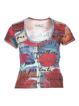 Vivienne Westwood: Красная футболка  Orb