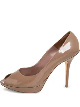 Christian Dior Pre-Owned: Коричневые босоножки 