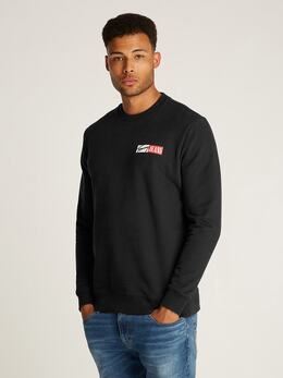 Tommy Jeans: Чёрная толстовка 