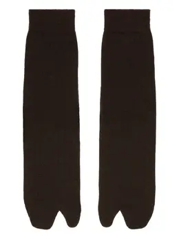 Maison Margiela: Тёмные носки  Tabi