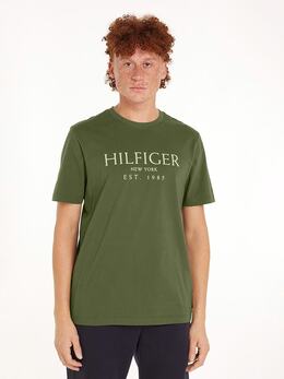 Tommy Hilfiger: Футболка цвета хаки 