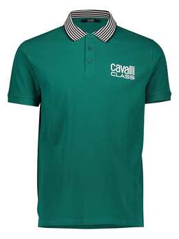 cavalli CLASS: Зелёная футболка 
