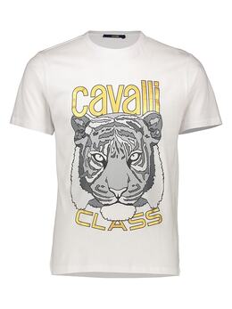 cavalli CLASS: Белая футболка 