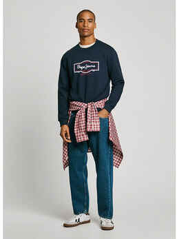 Pepe Jeans: Тёмная толстовка 