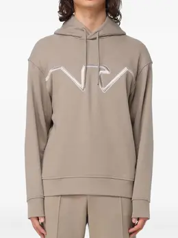 Emporio Armani: Бежевая толстовка 