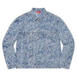 Supreme: Жаккардовая куртка 