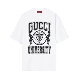 Gucci: Белая футболка 