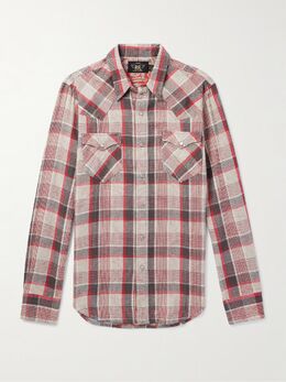 Rrl: Хлопковая рубашка 