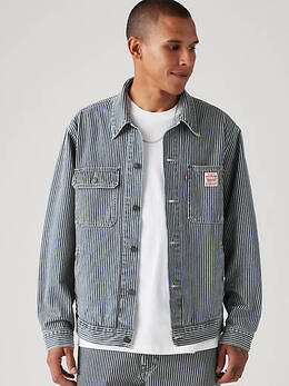 Levi's: Куртка в полоску 
