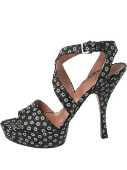 Alaïa Pre-Owned: Чёрные сандалии 