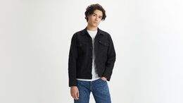 Levi's: Тёмная куртка 