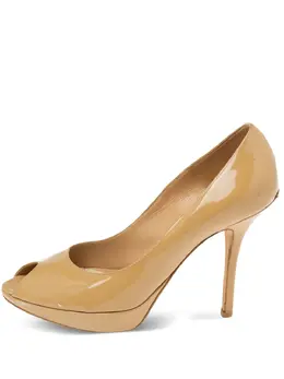 Christian Dior Pre-Owned: Бежевые босоножки 