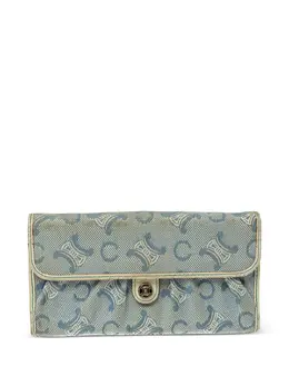 Céline Pre-Owned: Голубой кошелёк 