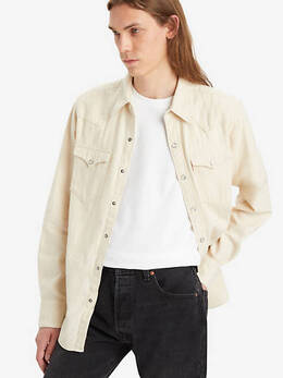 Levi's: Джинсовая рубашка  Barstow Western