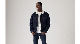 Levi's: Тёмная куртка 