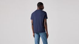 Levi's: Синяя футболка 