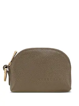 Longchamp: Коричневый кошелёк 