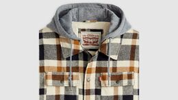 Levi's: Синяя куртка 